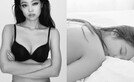 제니, 침대에 누워서…속옷 벗은 누드 사진