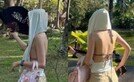 41세 산다라박, 잔뜩 성난 비키니 뒤태 ‘자신감’