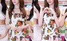 사나, 속바지에 옷이 끼었나…깜짝 노출