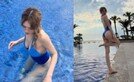 전소미, 너무 깊이 파인 수영복…멤버도 화들짝