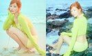 권은비, 시선 강탈 라임 비키니… 워터밤 여신답네