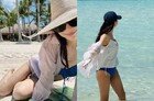 기은세, 파란 해변을 닮은 비키니…“아름다웠던 날”