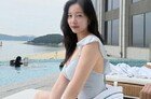 윤채경 너무 작은 수영복…이 정도였어? 청순+핫걸