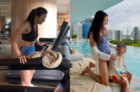 ‘둘째 출산’ 이시영, 복근 비치는 수영복 이유 있었네