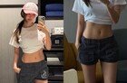 효민, 뱃살이란 걸 모르네…‘한줌 허리’ 미쳤다