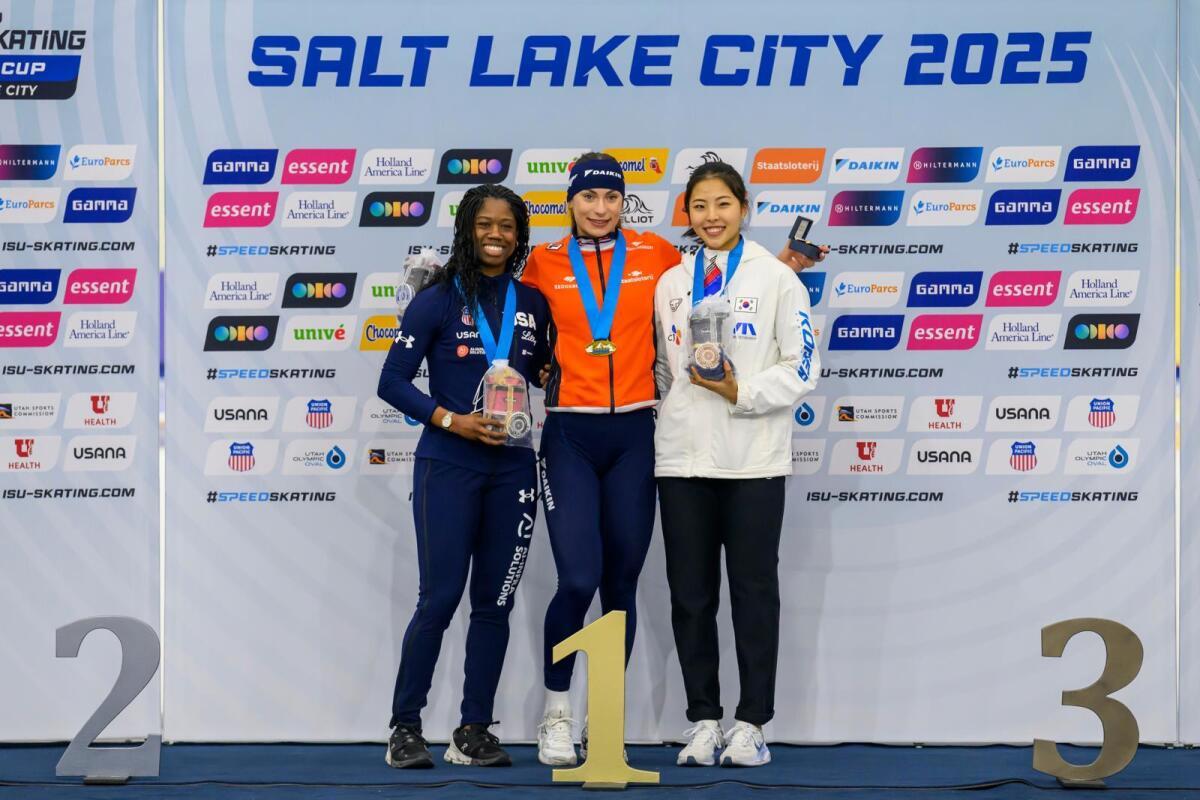 Dutch sprinter Kok breaks women’s 500-meter record