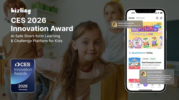 Kizzling Wins CES 2026 Innovation Award...Targeting North American Market