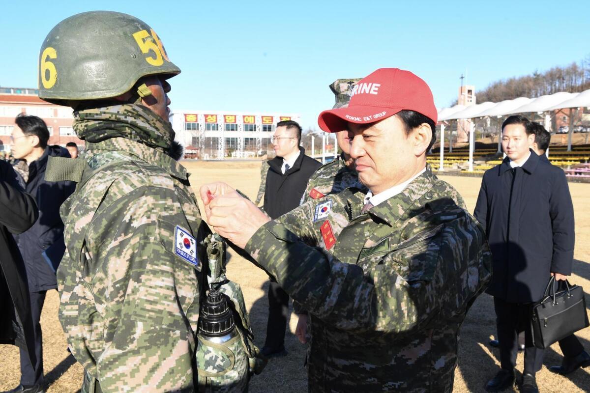 Seoul plans expanded independence for Marine Corps