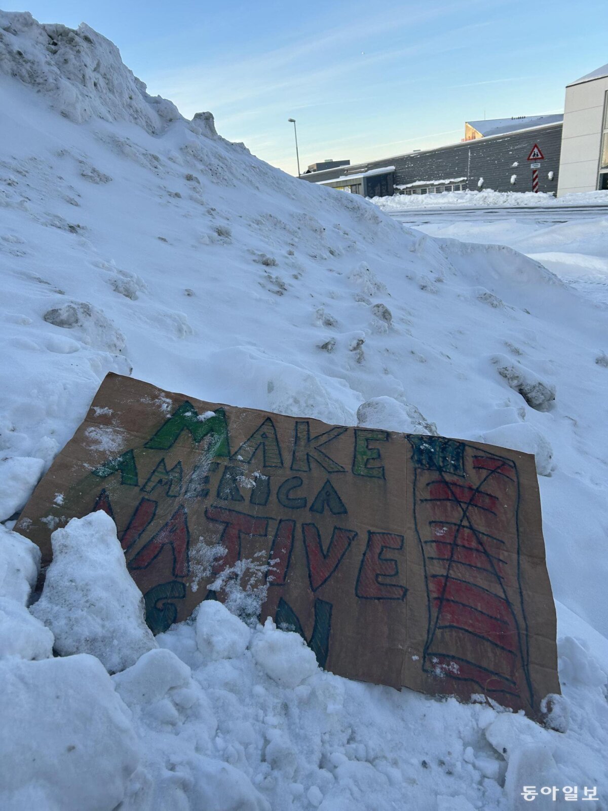 Greenlanders mock Trump at anti-MAGA protests