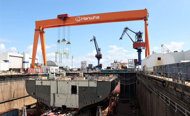 Hanwha enters U.S. Navy ship design market