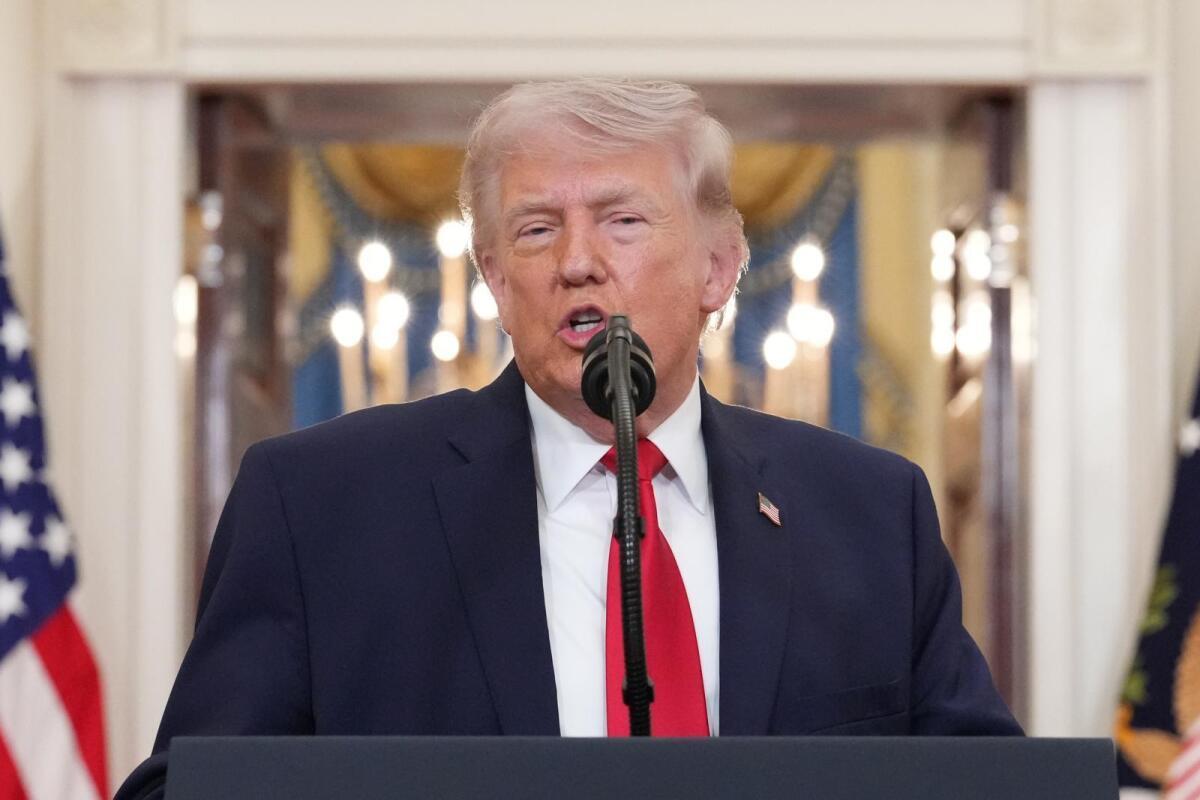 Trump warns Iran after U.S. hits key bridge
