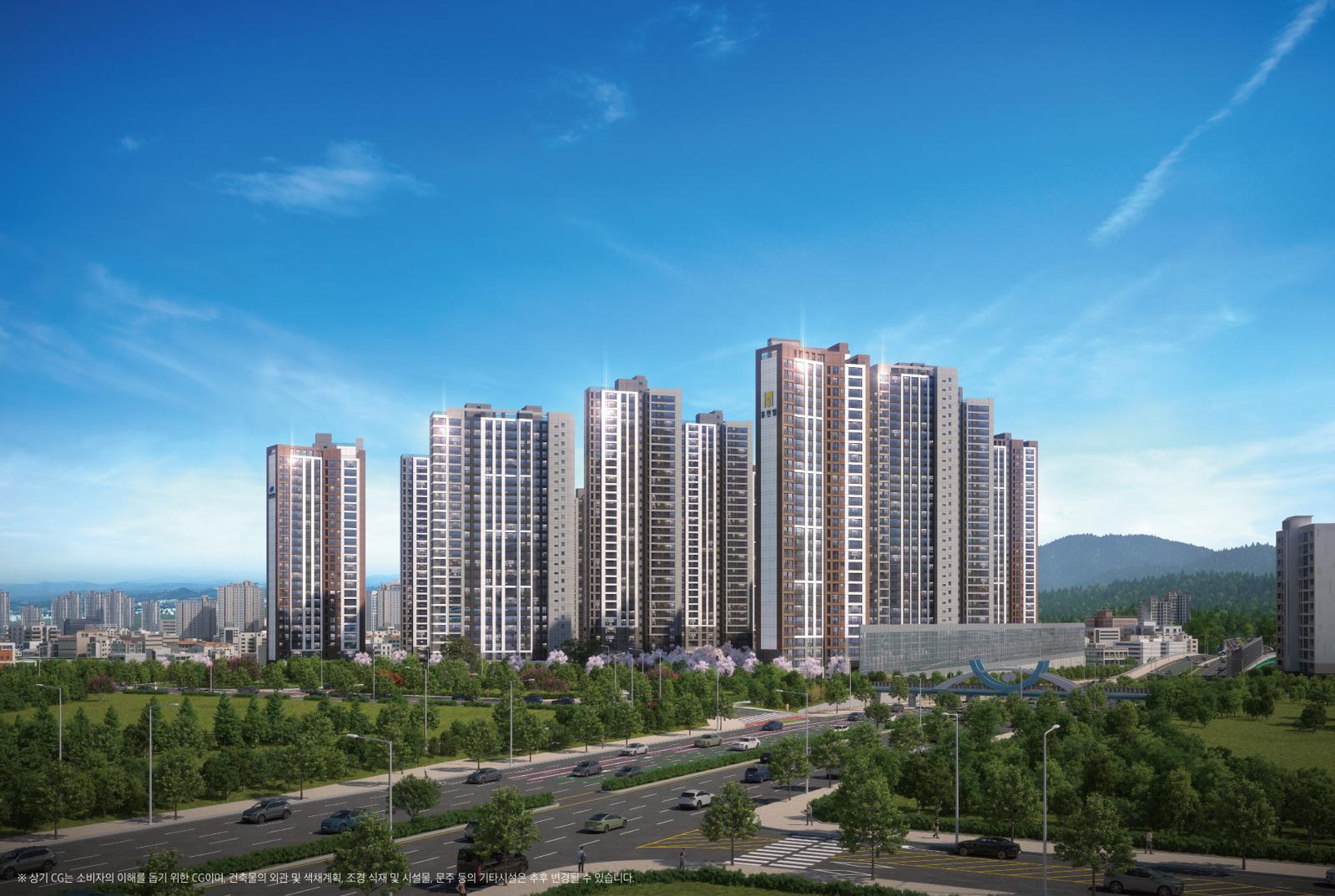 일신건영, '천안 휴먼빌 퍼스트시티' 24일 견본주택 개관|동아일보