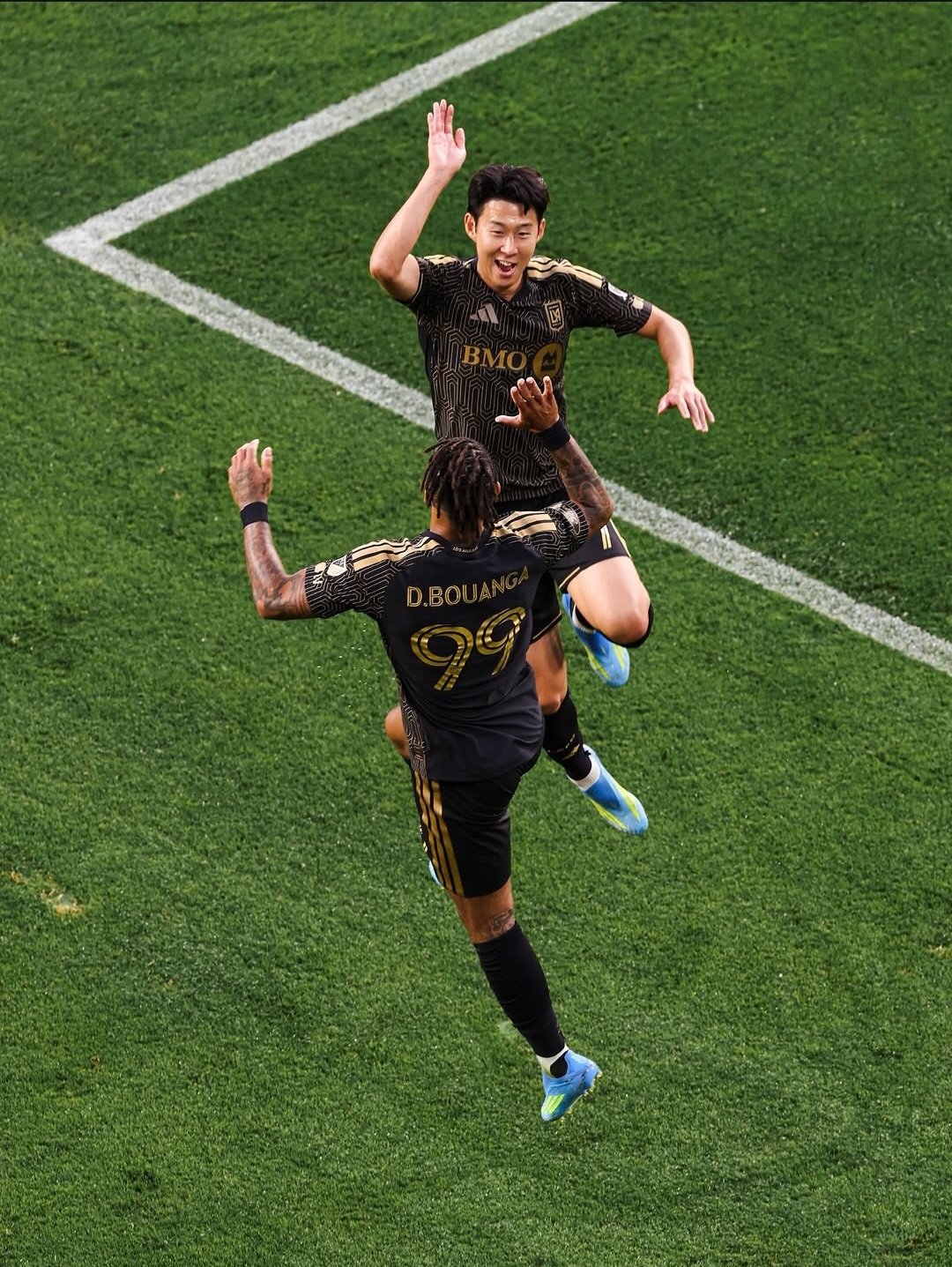 LAFC 손흥민과 부안가(부앙가) 관련 경기 장면
